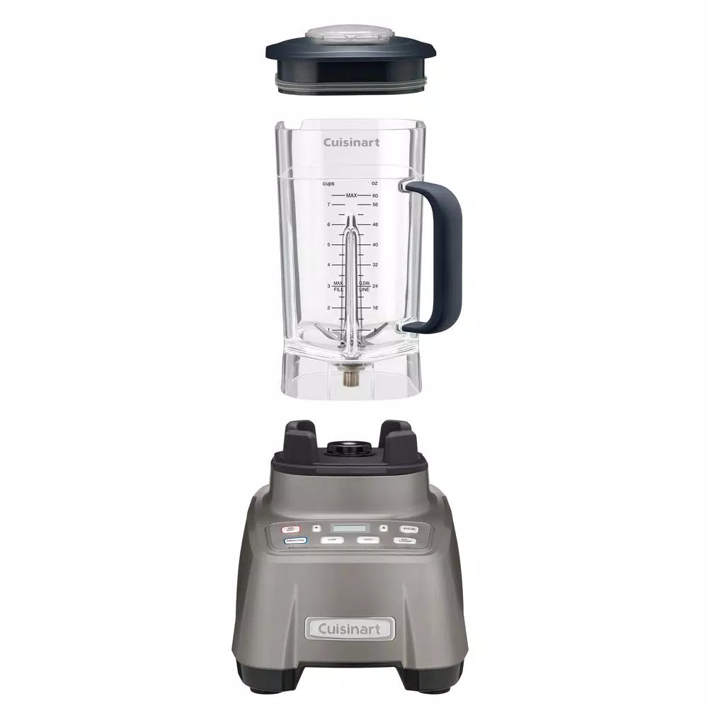 Cuisinart Hurricane 60 oz. Professional Blender, 2.25 Peak HP Motor, Gunmetal