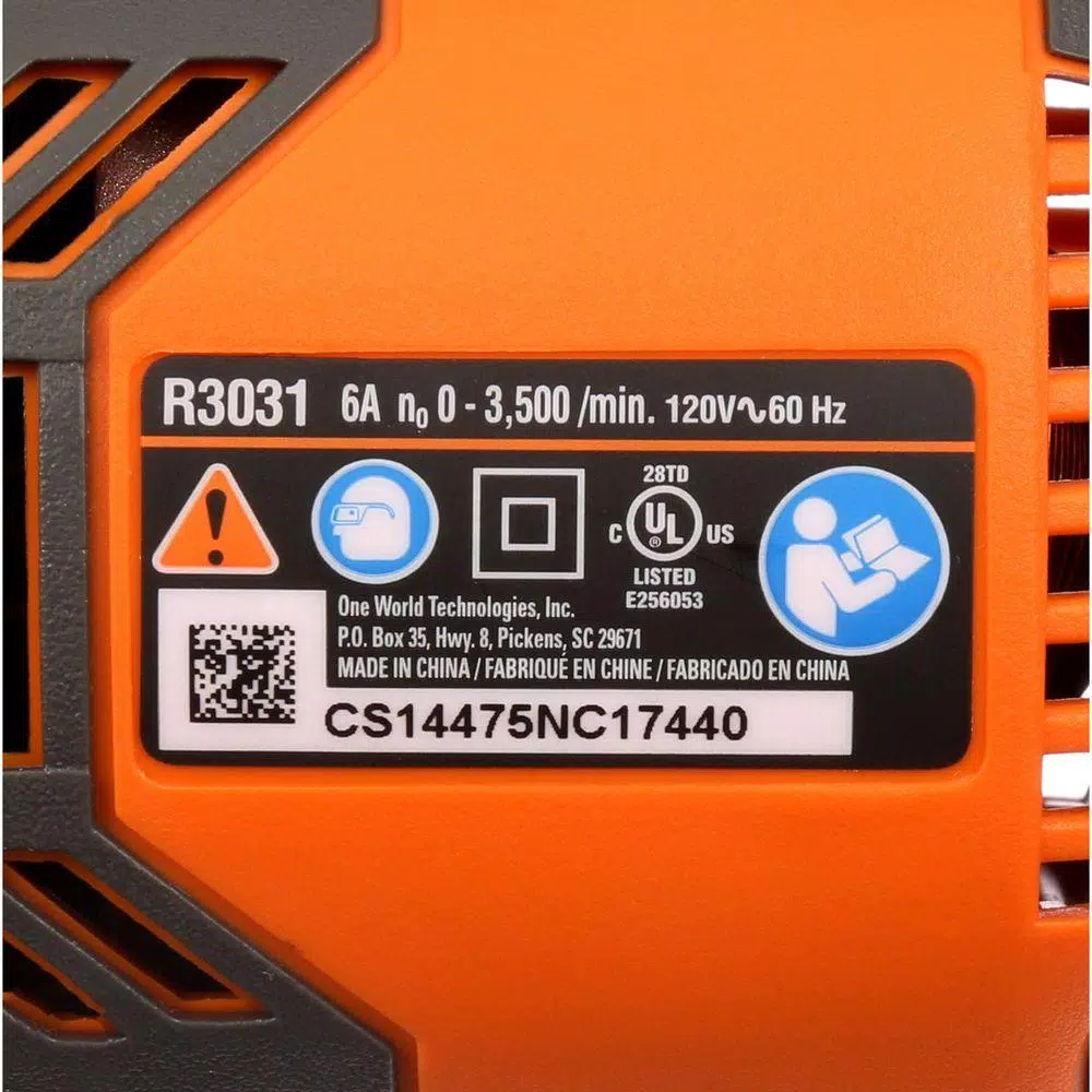 RIDGID 6 Amp Corded Orbital Reciprocating Saw Kit with Thru Cool Technology