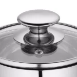 Frieling Küchenprofi 1.6 qt. Stainless Steel Stock Pot with Vented Glass Lid thumbnail 2