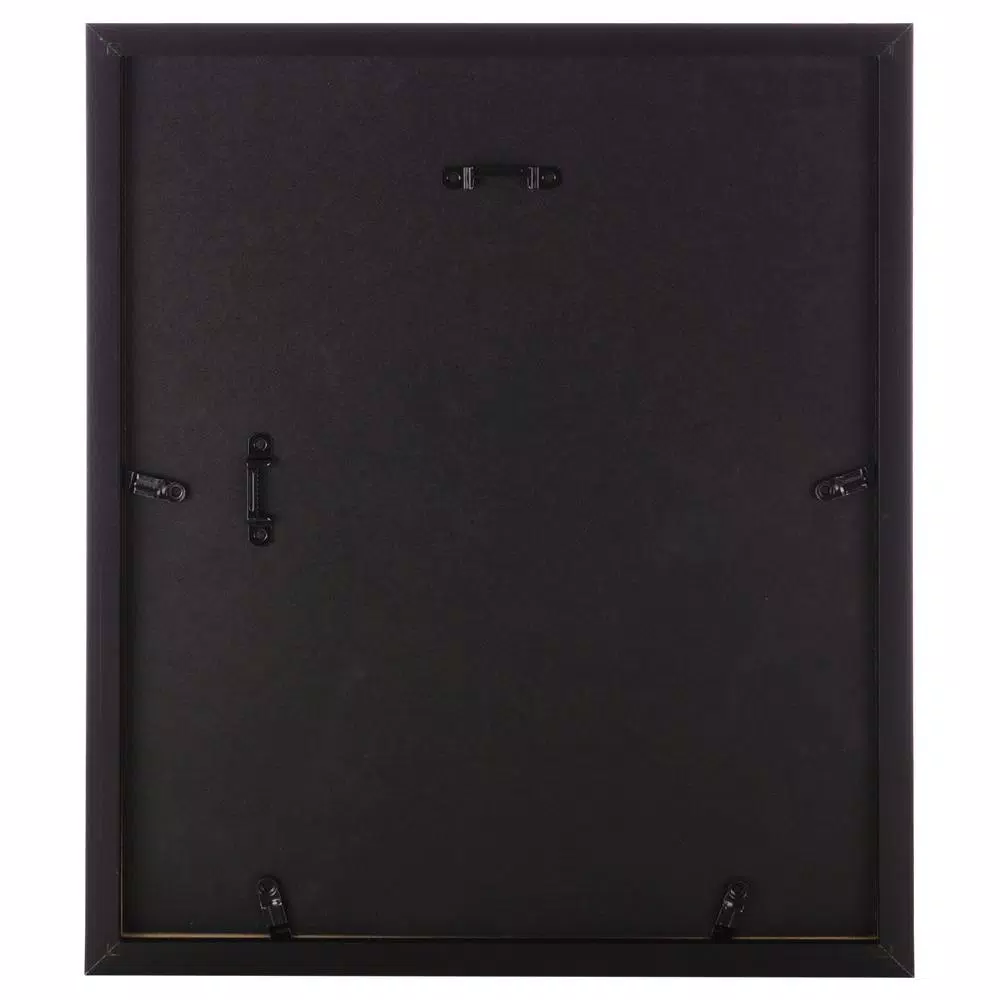 KG Kieragrace KG Morgan Double Mat Photo Frame, Black, 11.5 x 14 in. (Holds 8.5 x 11 in. Document)