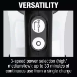 Makita 18V LXT Brushless Cordless 3-Speed Vacuum with White Cyclonic Attachment (Tool-Only) thumbnail 10