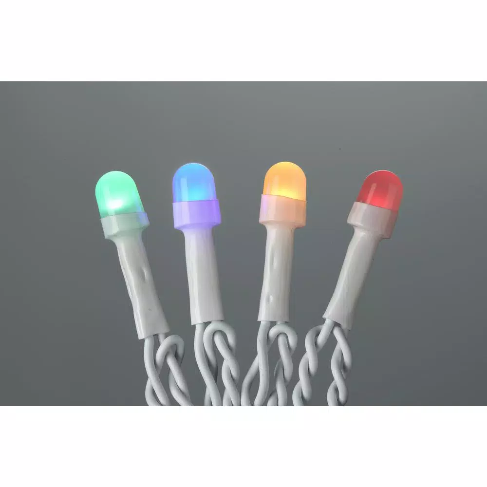 Novolink 200 LED Mini Globe Multi-Color Icicle String Lights with Wireless Smart App Control