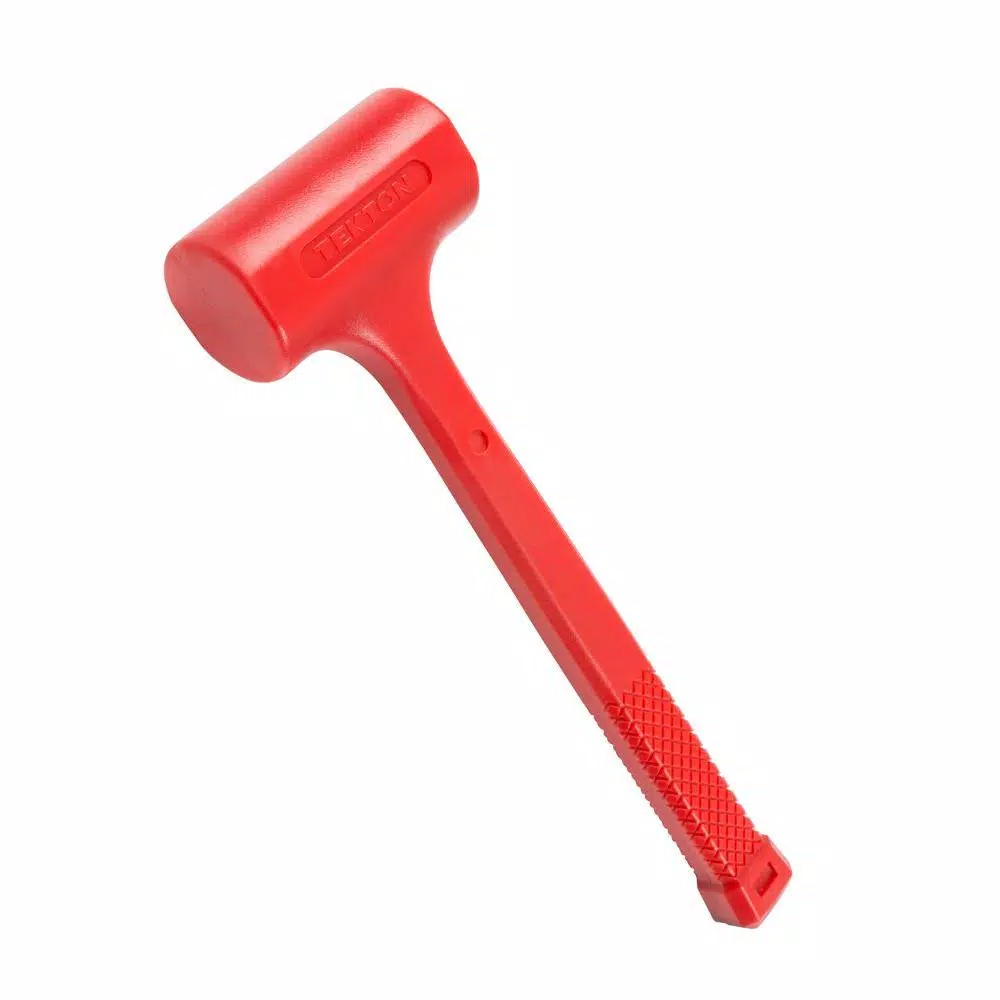 TEKTON 32 oz. Dead Blow Hammer with High-Impact Poly Jacket and Diamond Tread Handle