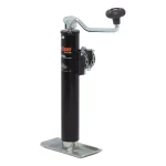 CURT Pipe-Mount Swivel Jack with Top Handle, 5,000 lbs. Capacity, 10 in. Travel thumbnail 2
