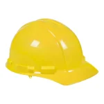 3M Non-Vented Yellow Hard Hat with 4-Point Ratchet Adjustment, Case of 6 thumbnail 1