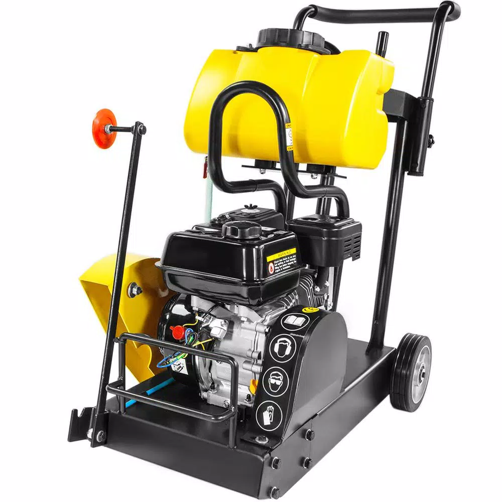 Stark 14 in. Walk-Behind Concrete Saw 6.5 HP Gasoline Power Floor Cutter