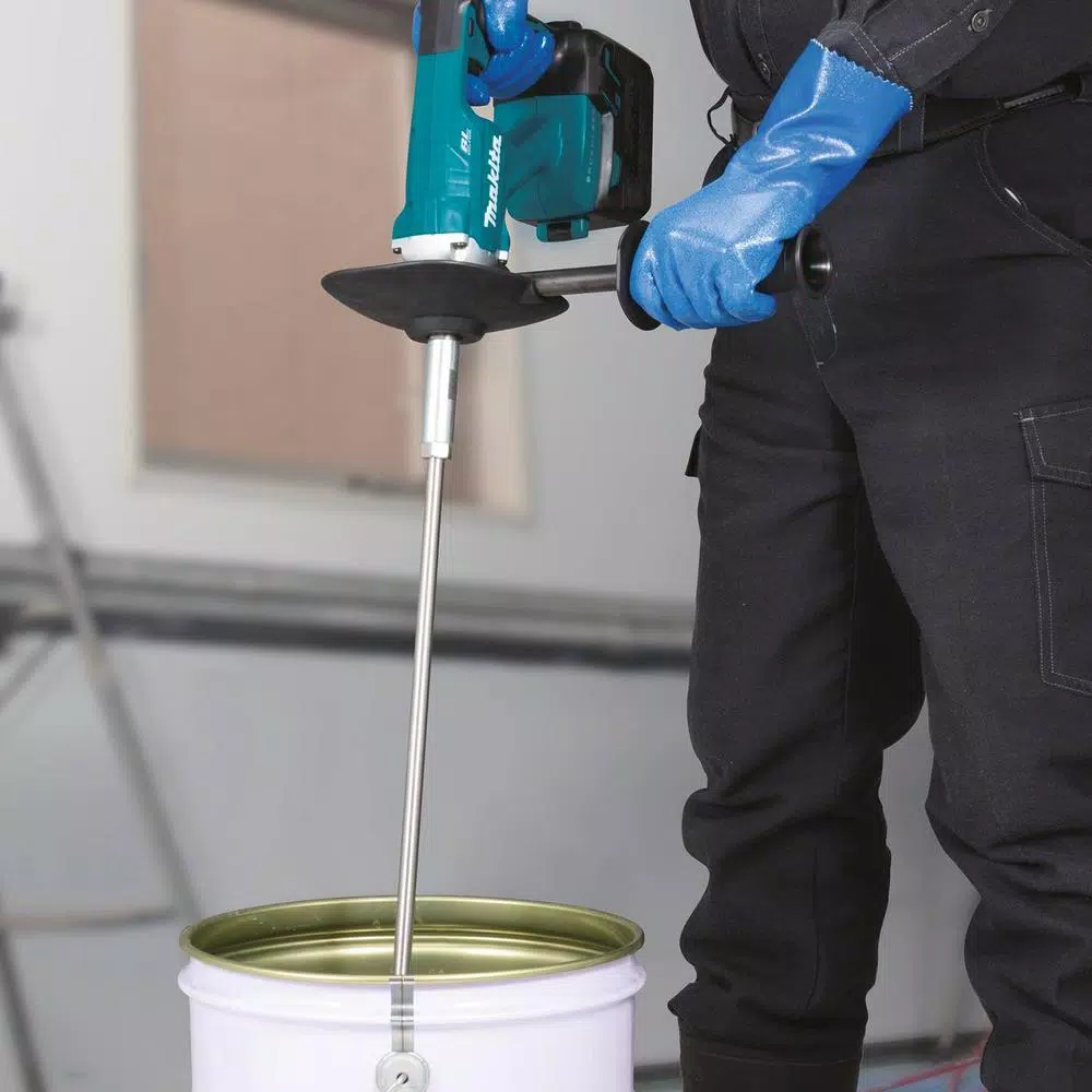 Makita 18V LXT Brushless 1/2 in. Cordless Mixer Kit with 5.0 Ah Battery and Charger
