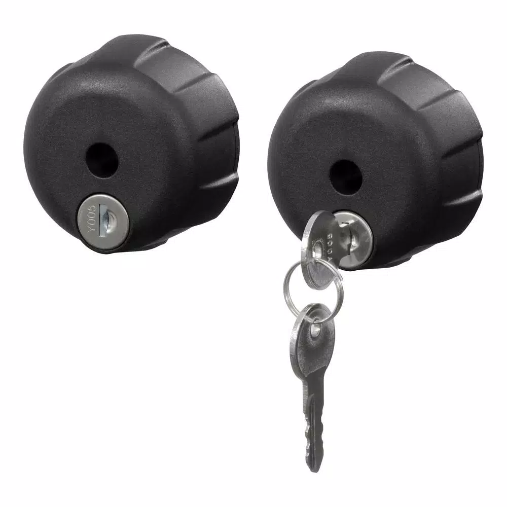 CURT Tray-Style Bike Rack Locking Knobs Replacement Set (2-Pack)