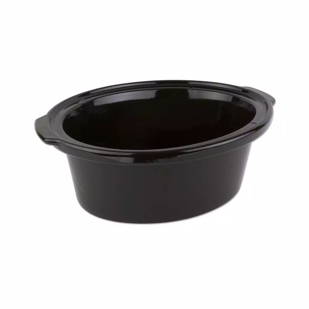 Euro Cuisine 6 Qt. Copper Electric Digital Slow Cooker with Programmable Timer and Hinged Glass Lid