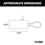 CURT Breakaway Battery Charger Compatible with CURT Soft-Trac 1 and Soft-Trac 2 Systems thumbnail 3