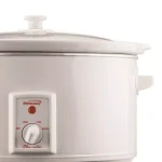 Brentwood Appliances Brentwood 8 Qt. White Slow Cooker with Removable Ceramic Pot and Glass Lid thumbnail 3