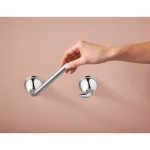 Moen Jansen Pivoting Toilet Paper Holder, Chrome Finish thumbnail 4