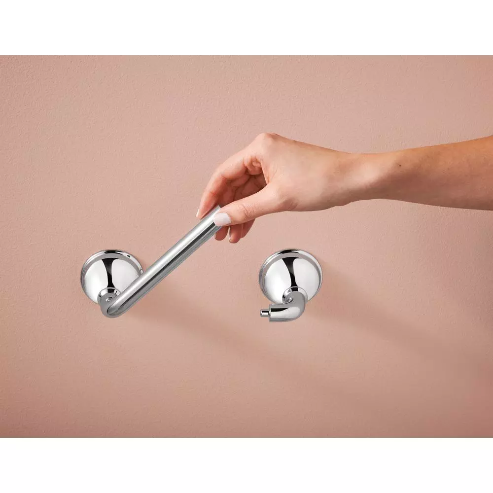 Moen Jansen Pivoting Toilet Paper Holder, Chrome Finish