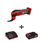 Einhell PXC 18V Cordless Oscillating Multi-Tool Kit with 2.0 Ah Battery and Fast Charger, 20,000 OPM thumbnail 1