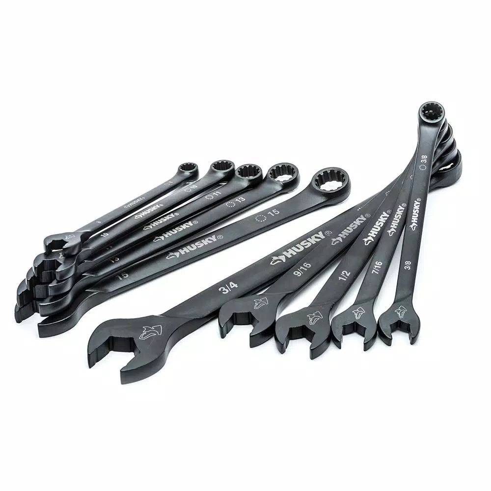 Husky 105-Piece Universal Mechanics Tool Set with 100-Position Ratchets and Knurl Grip Sockets
