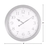 FirsTime 20 in. Avery Whisper Wall Clock - Oil Rubbed Bronze, Non-Ticking thumbnail 4