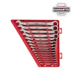 Milwaukee 15-Piece SAE Ratcheting Combination Wrench Set thumbnail 13