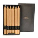 ROOT CANDLES A.I. Root 9 in. Timberline Arista Beeswax Enriched Taper Dinner Candles, Beige (Box of 12) thumbnail 1