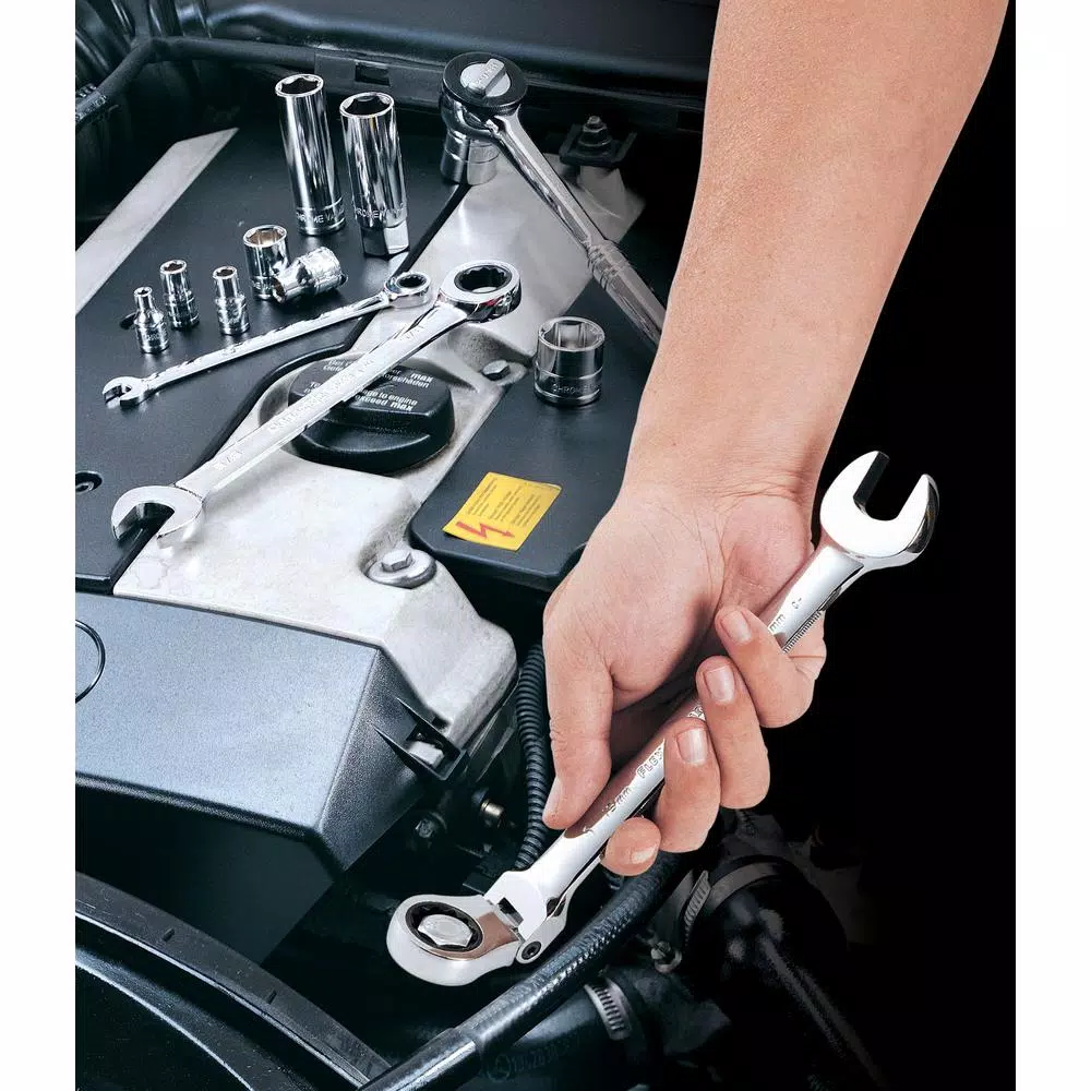 GearWrench 8-Piece SAE Flex Ratcheting Wrench Set