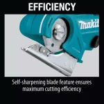Makita 12V Max CXT Cordless Multi-Cutter, Lithium-Ion (Tool Only) thumbnail 7