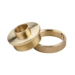 POWERTEC Short Shank Guide Bushing and Nut Set for Porter-Cable Style Router Bases thumbnail 2