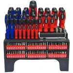 Best Value 101-Piece Screwdriver and Bit Set with Chrome Vanadium Steel Tools and Magnetic Tips thumbnail 1