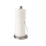 Mind Reader Stainless Steel Free Standing Paper Towel Holder - Heavy Base Silver thumbnail 1
