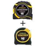 STANLEY FATMAX 16 ft. Auto-Lock Tape Measure with Bonus 16 ft. Tape Measure thumbnail 1
