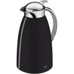 Alfi Gusto Glass Vacuum Carafe, 1.06 Qt. Black Lacquered Metal Thermal Server thumbnail 1