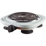 Brentwood Appliances 1000W Single Burner Electric Hot Plate with Adjustable Thermostat thumbnail 1