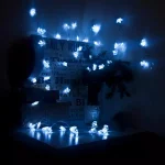 ALEKO 50-Light LED White String Lights, 19.5 ft. Plug-In Decorative Lights for Indoor & Outdoor Use thumbnail 3