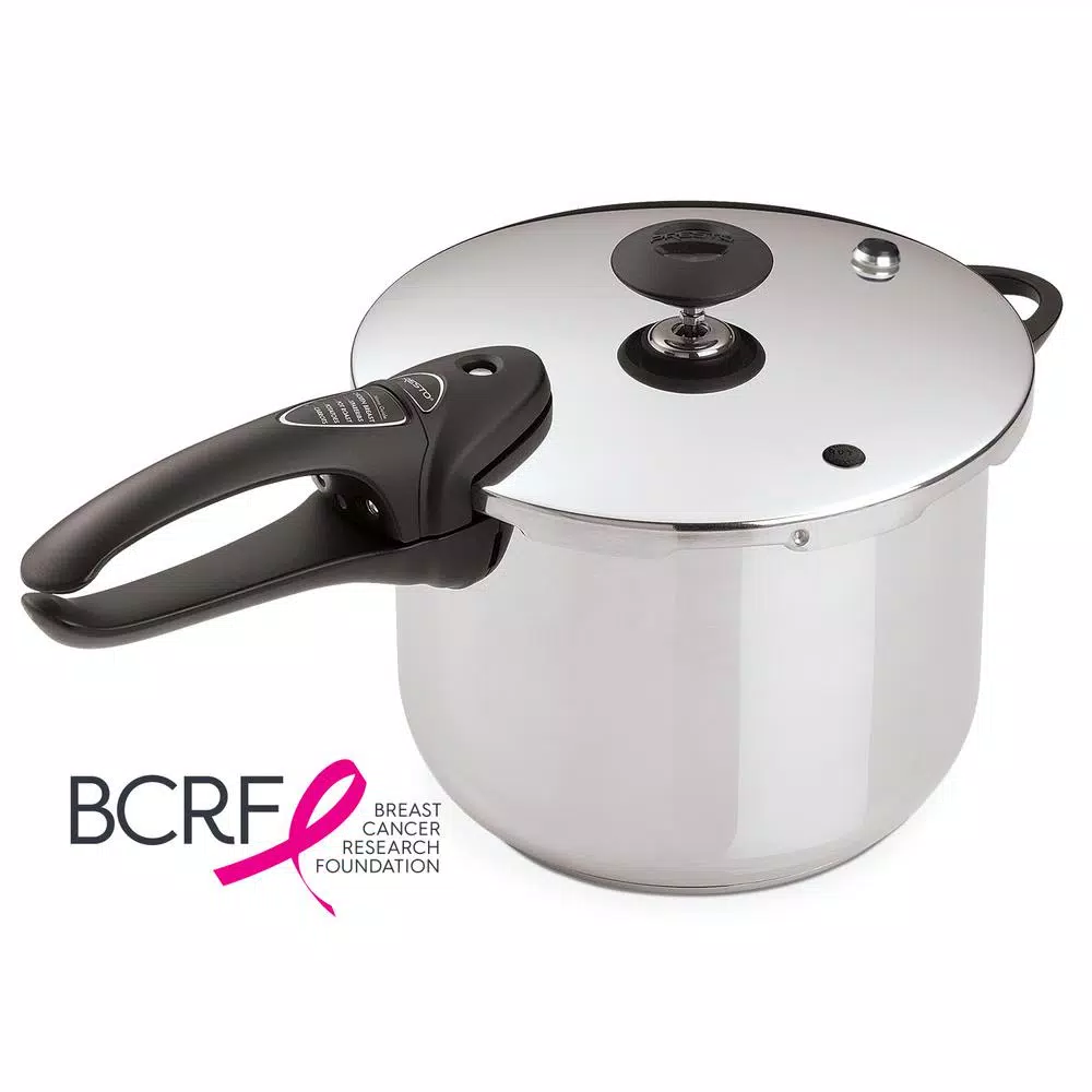 Presto 6 Qt. Stainless Steel Stovetop Pressure Cooker with Tri-Clad Base