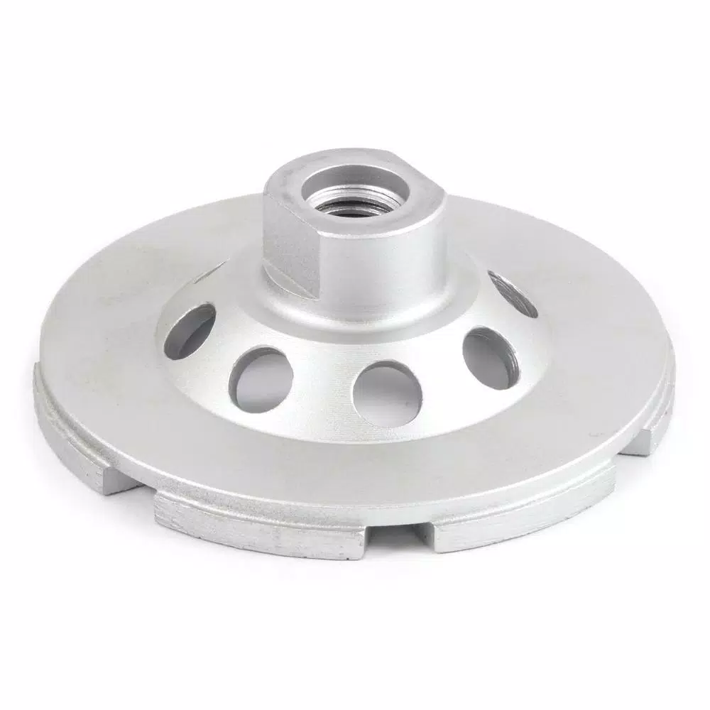 Forney 4 in. Diamond Cup Wheel for Concrete, Masonry, and Stone