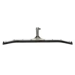 Alpine Industries 24 in. Heavy-Duty Curved Floor Squeegee, Steel Frame, Black thumbnail 2