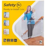 Safety 1st Ready to Install 28 in. Hardware Mounted Child Safety Gate, White thumbnail 6