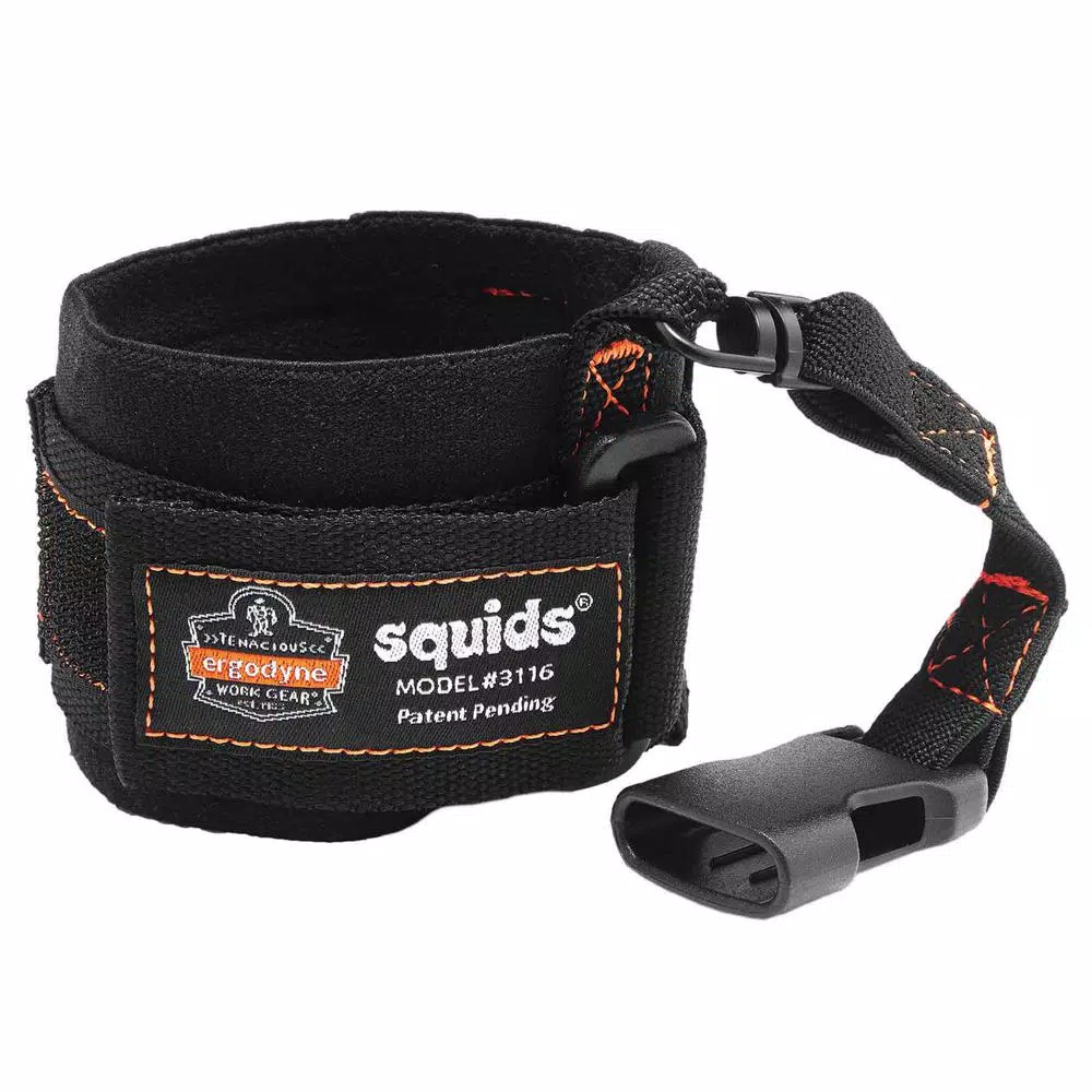 Ergodyne Squids 3116 Pull-On Wrist Lanyard with Buckle, 3 lb. Capacity