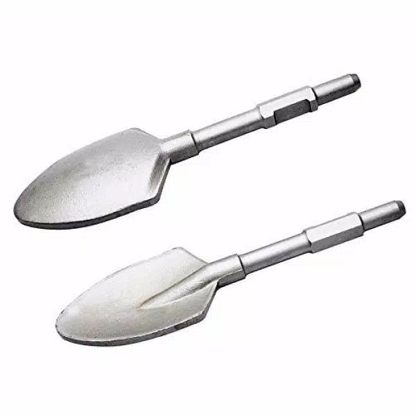 Stark 1-1/8 in. Hex Shank Clay Spade Steel Shovel Bit for Electric Demolition Jack Hammer