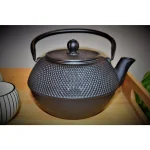 Bredemeijer Jang Black Cast Iron Teapot with Stainless Steel Filter, 27 fl oz thumbnail 2