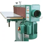 Grizzly Industrial 6 in. x 80 in. Edge Sander with Wrap-Around Table, 20A Stationary Belt Sander thumbnail 2