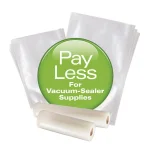 Hamilton Beach NutriFresh Clear Vacuum Sealer Bag Rolls, 7-Roll Multi-Pack thumbnail 7