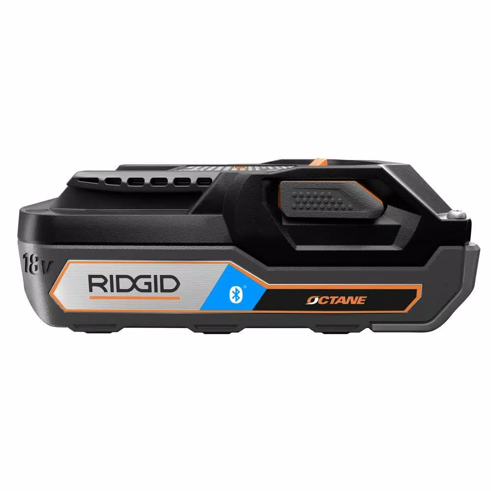 RIDGID 18V OCTANE Bluetooth 3.0 Ah Lithium-Ion Battery 2-Pack