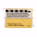 Scotch-Brite Commercial Cellulose Sponges, Heavy Duty Cleaning, 6 x 4.25 x 1.625 in, Case of 24 thumbnail 1