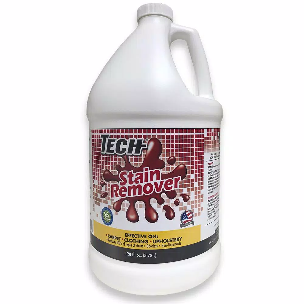 TECH Stain Remover, 128 oz. Liquid Fabric & Carpet Cleaner