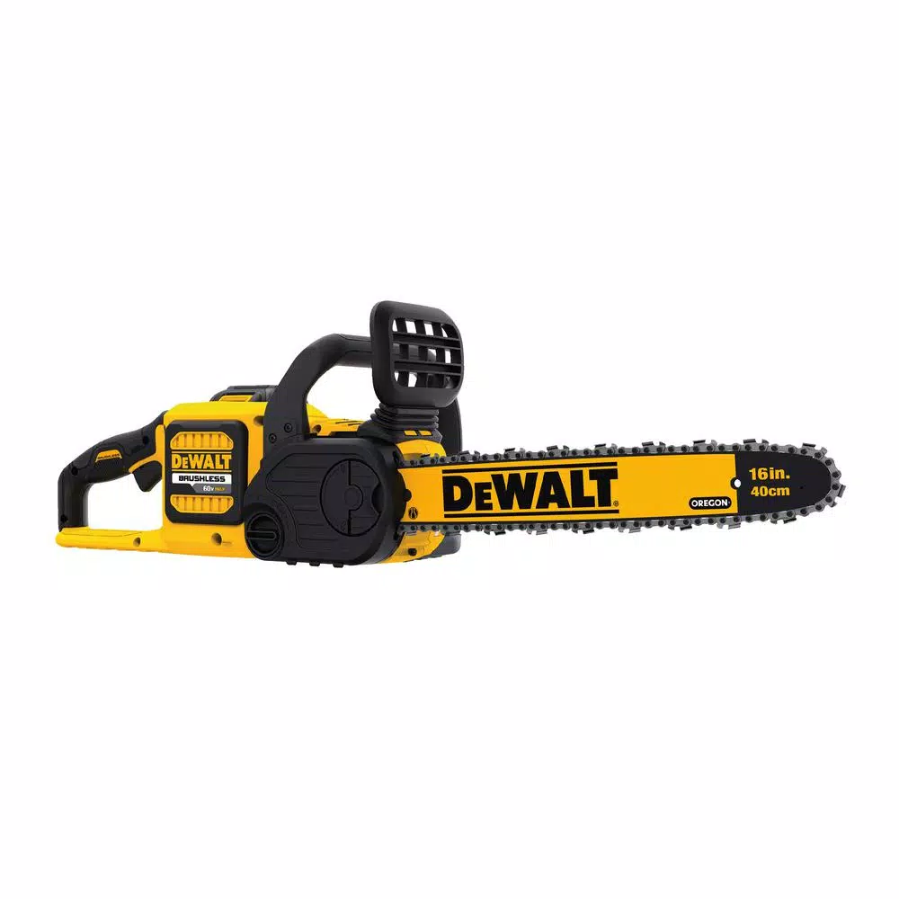 DEWALT 60V MAX Cordless FLEXVOLT Handheld Leaf Blower Kit with (2) 3.0Ah Batteries, Charger & Bonus 16 in. Chainsaw