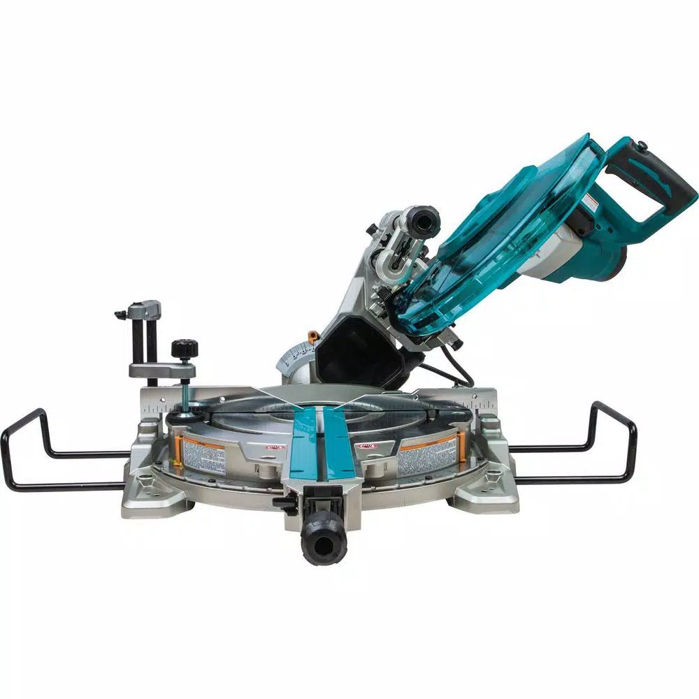 Makita 12 in. 15 Amp Dual-Bevel Sliding Compound Miter Saw with Laser and Folding Stand