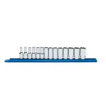 GearWrench 14-Piece 3/8 in. 6-Point Mid-Length Metric Socket Set thumbnail 1