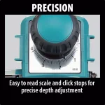 Makita 3-1/4 in. Corded Planer, 7.5 Amp, 16,000 RPM thumbnail 14