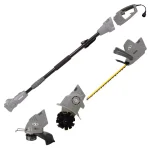 Sun Joe 4.5 Amp Electric Multi-Tool Lawn Care System with String Trimmer, Hedge Trimmer, and Tiller thumbnail 1