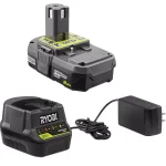 RYOBI ONE+ 18V Cordless String Trimmer and Edger with 2 Ah Battery and Charger thumbnail 6