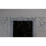 Northlight 7 ft. 100-Light Blue Mini Icicle Lights with White Wire thumbnail 2